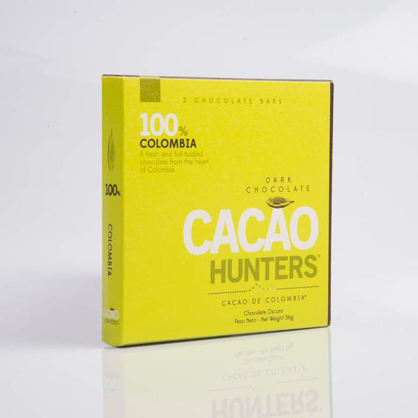Barra de Chocolate Cacao Hunters Colombia 100%