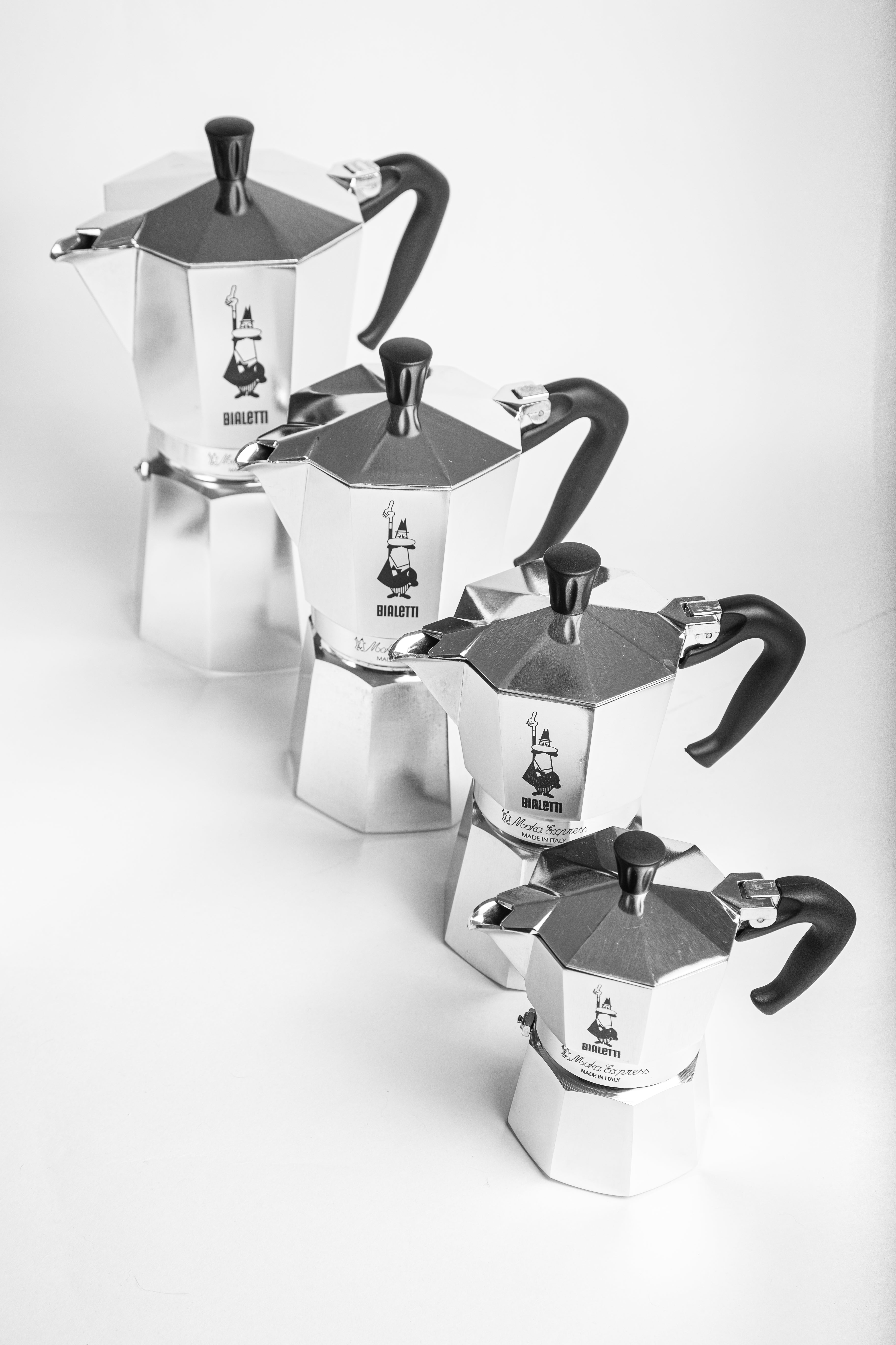 CAFETERA ITALIANA BIALETTI RAINBOW ROJA