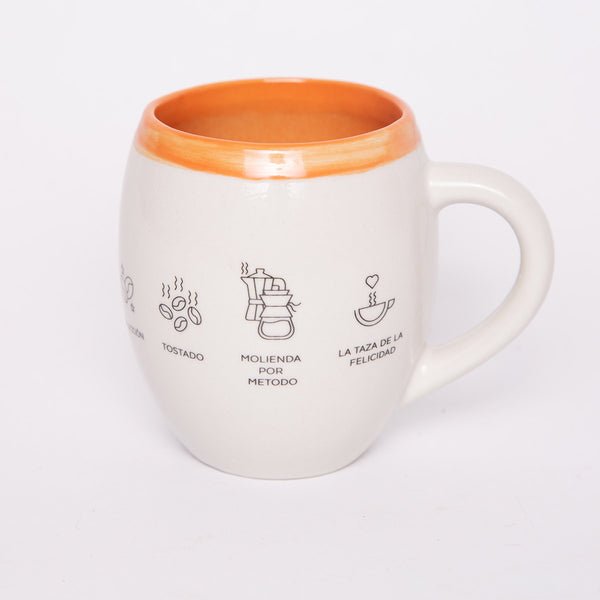 Taza Bell Naranja