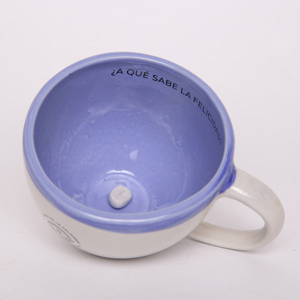 Taza Zen con Oreja y Grano de Café - Mediana