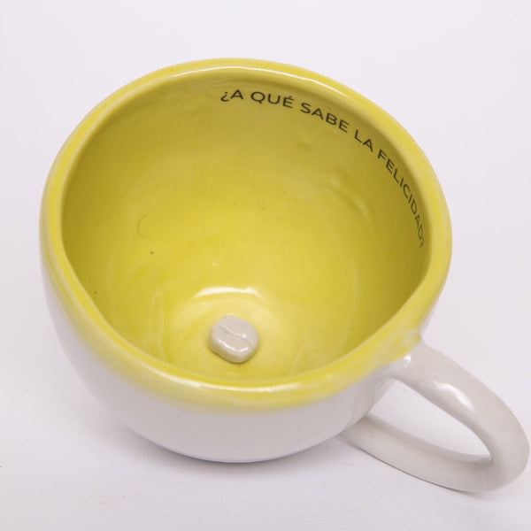 Taza Zen con Oreja y Grano de Café - Mediana