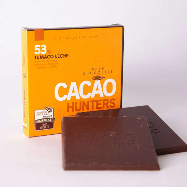 Chocolate Colombiano con Leche  al 53%