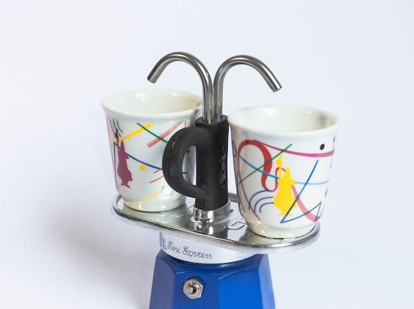 Set Mini Bialetti 2 Tazas  Cafe Store - La Taza de la felicidad